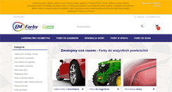 Desktop Screenshot of emfarby.pl